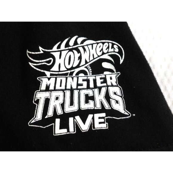 Hot Wheels Skull Monster Trucks Live T-Shirt M Black Tee - Picture 2 of 9